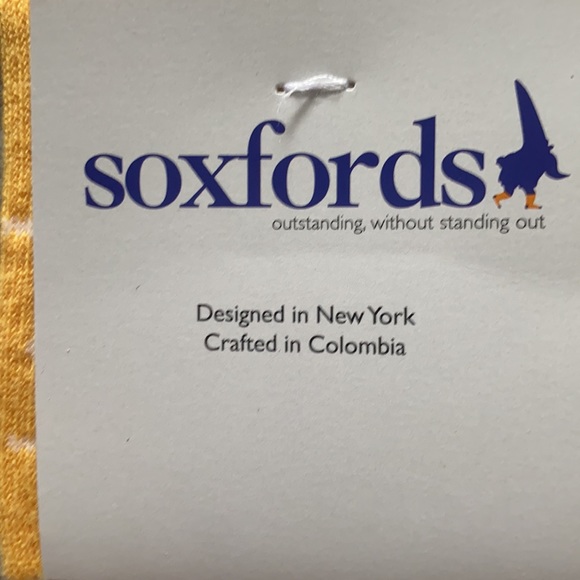 NWT Soxfords Men’s Socks “Golden Arches” SZ 8-12 - Picture 4 of 7